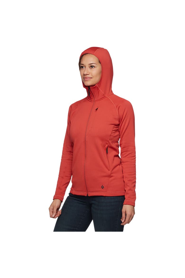 Factor Fleece Hoodie - Women's, Alternate, color, Grenadine