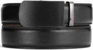 Mio Marino Soft-Flex Genuine Leather Ratchet Belt
