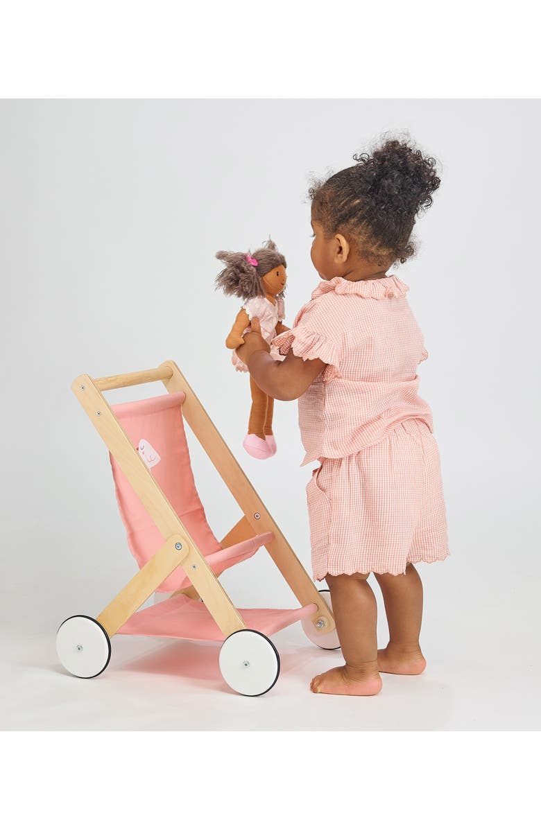 Mentari Baby Doll Stroller, Alternate, color, Multi-Color