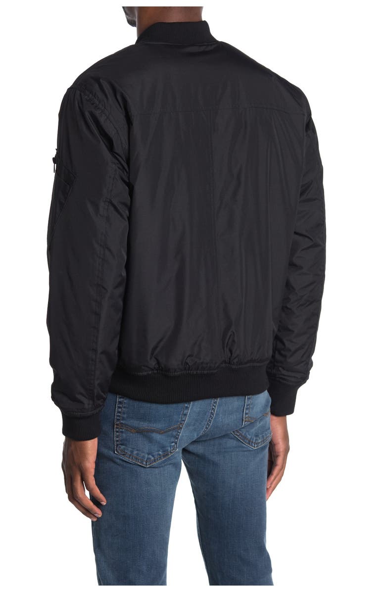HAWKE & CO Zip Bomber Jacket, Alternate, color,