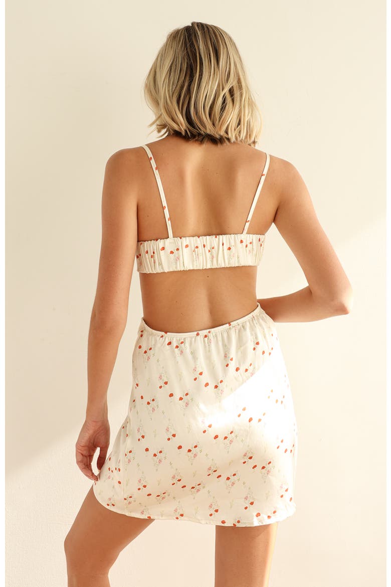 Gold Coast Dress, Alternate, color, Rosewater