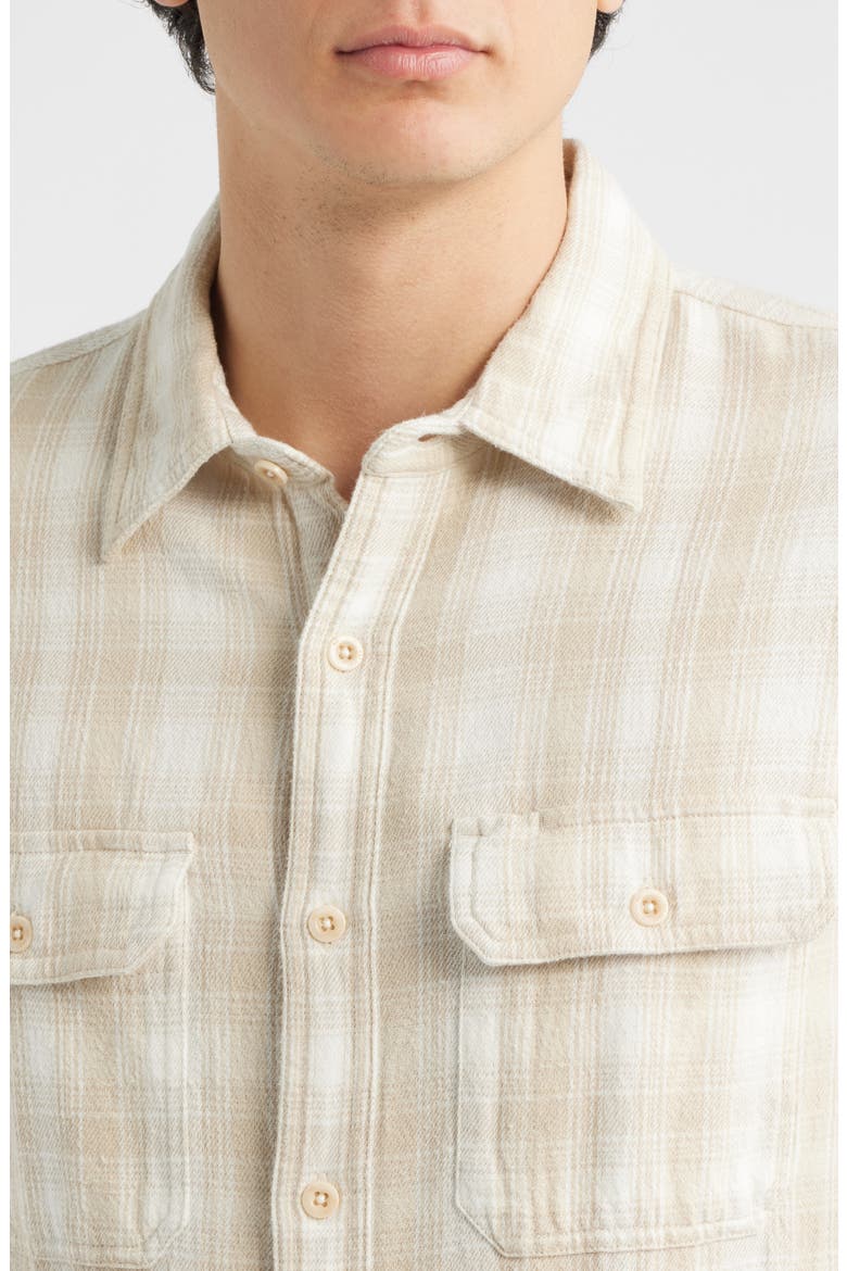 Curtis Classic Fit Button-Up Work Shirt, Alternate, color, NATURAL MULTI