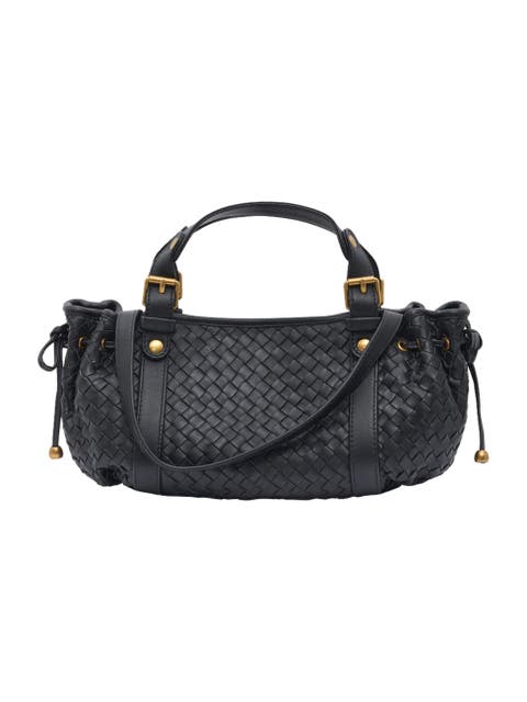Handwoven Top-Handle Satchel