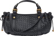GERARD DAREL Handwoven Top-Handle Satchel