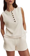 Varley Marla Button Placket Tank