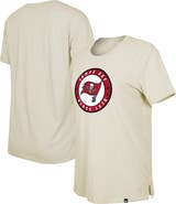 New Era Women's New Era Cream Tampa Bay Buccaneers 2023 NFL Draft T-Shirt