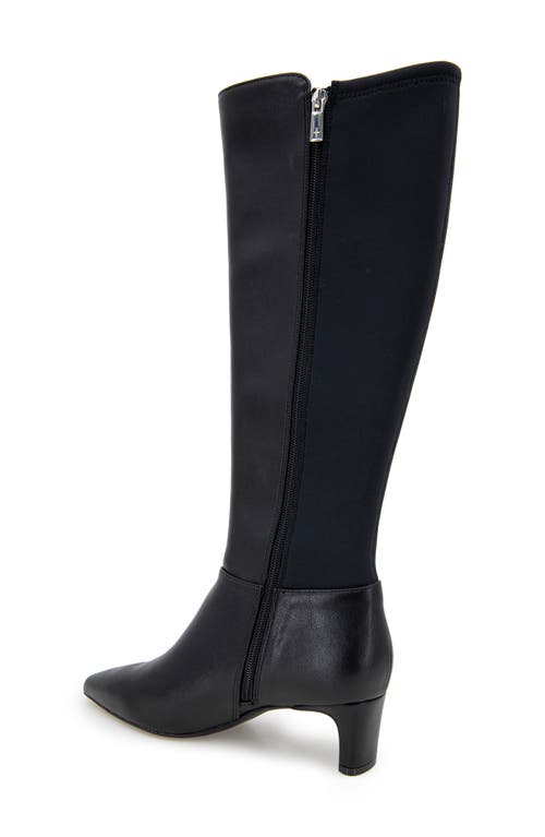 Reaction Kenneth Cole Berry Knee High Boot In Black