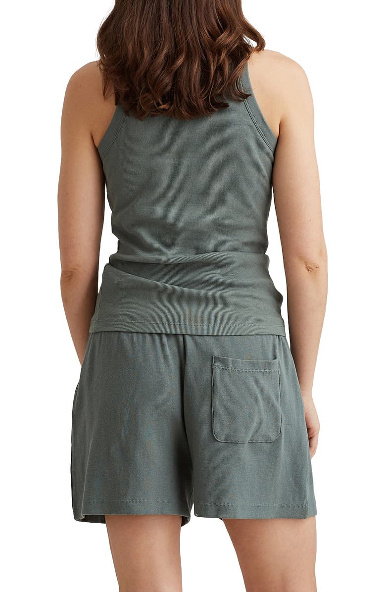 Papinelle Milla Rib Shelf Bra Racerback Tank, Alternate, color,