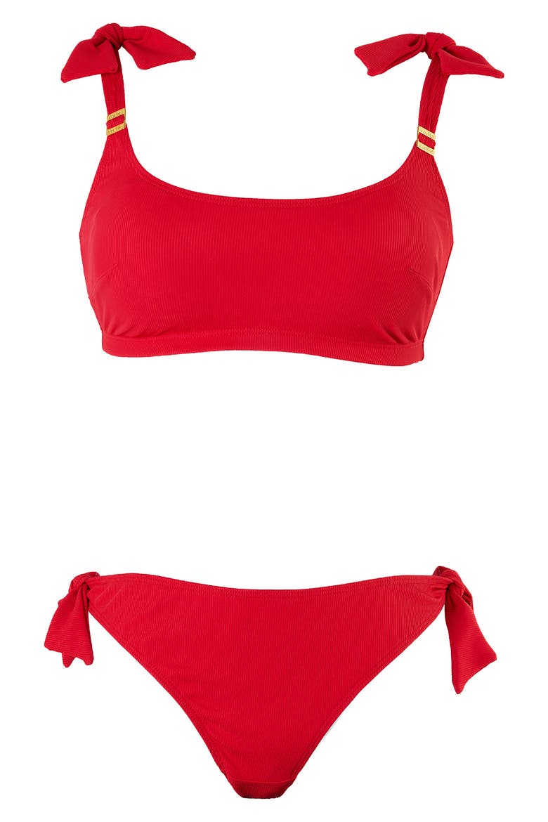 Maternity bikini Porto Vecchio, Alternate, color, RED