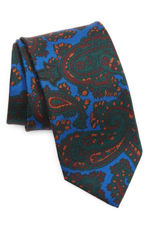 Paisley Silk Tie
