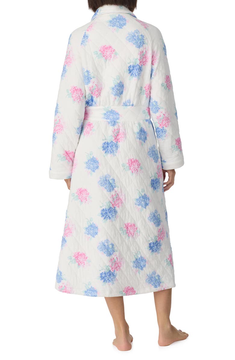 Eileen West Ballet Quilted Wrap Robe, Alternate, color, 