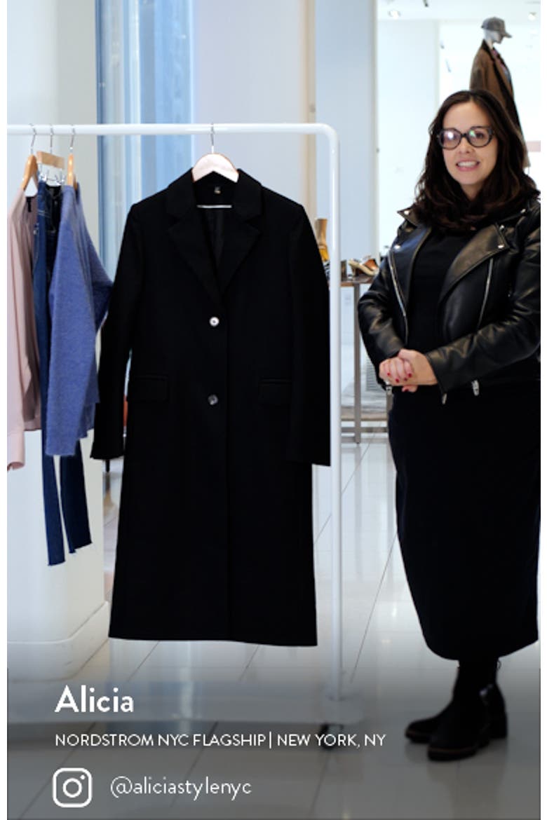 Wool Blend Coat video
