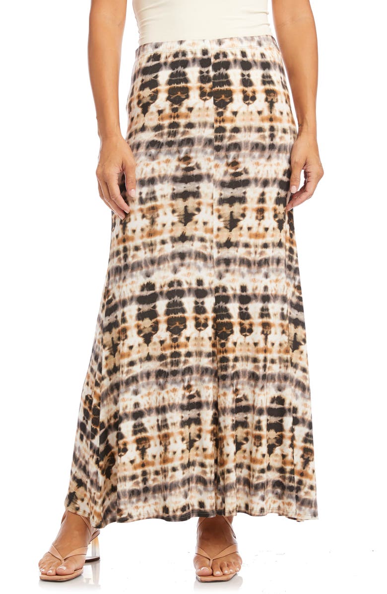 Karen Kane Flare Hem Maxi Skirt, Main, color, 
