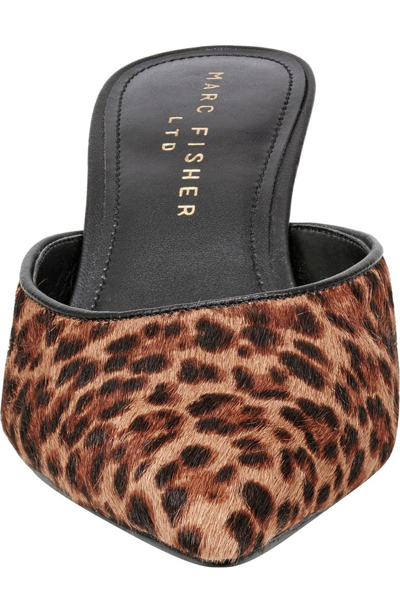 Marc Fisher LTD Rosaly Genuine Calf Hair Kitten Heel Mule, Alternate, color,
