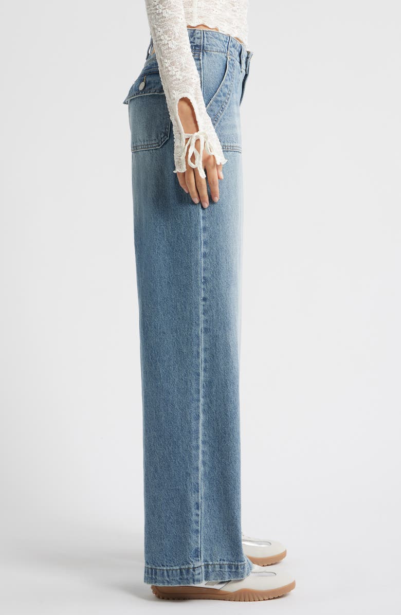 PacSun Tancy Baggy Pants, Alternate, color, Dark Indigo