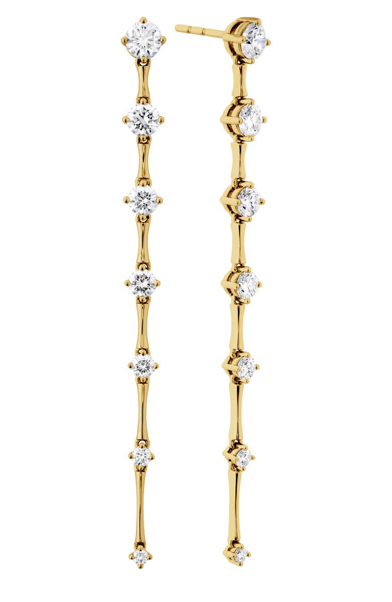 Mémoire Cadence Diamond Drop Earrings, Main, color, Yellow Gold