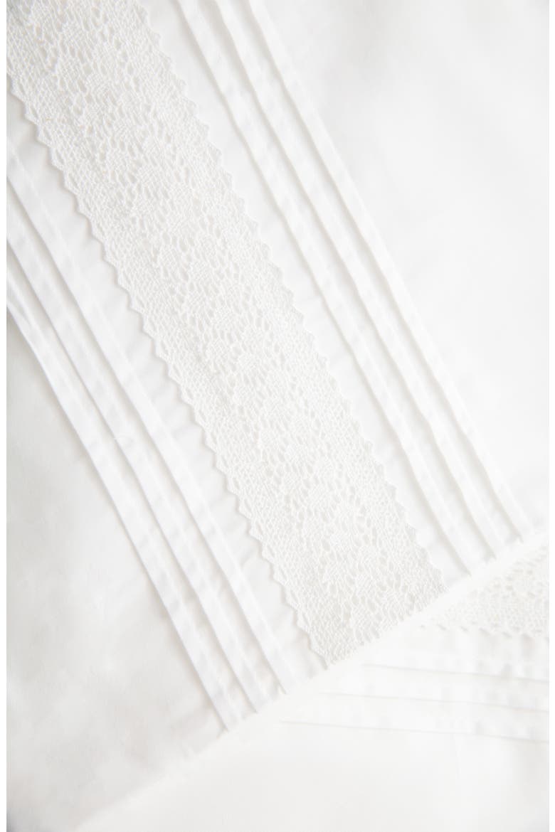 Emma Embroidered Cotton Duvet Set, Alternate, color, WHITE