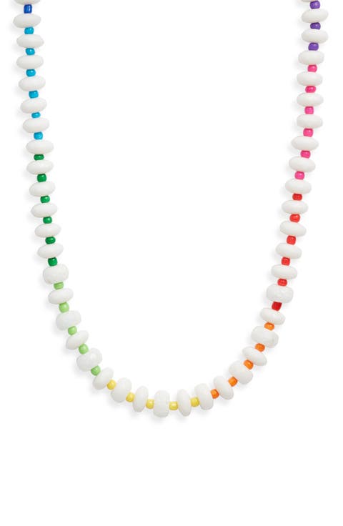 Color Pop Beaded Necklace
