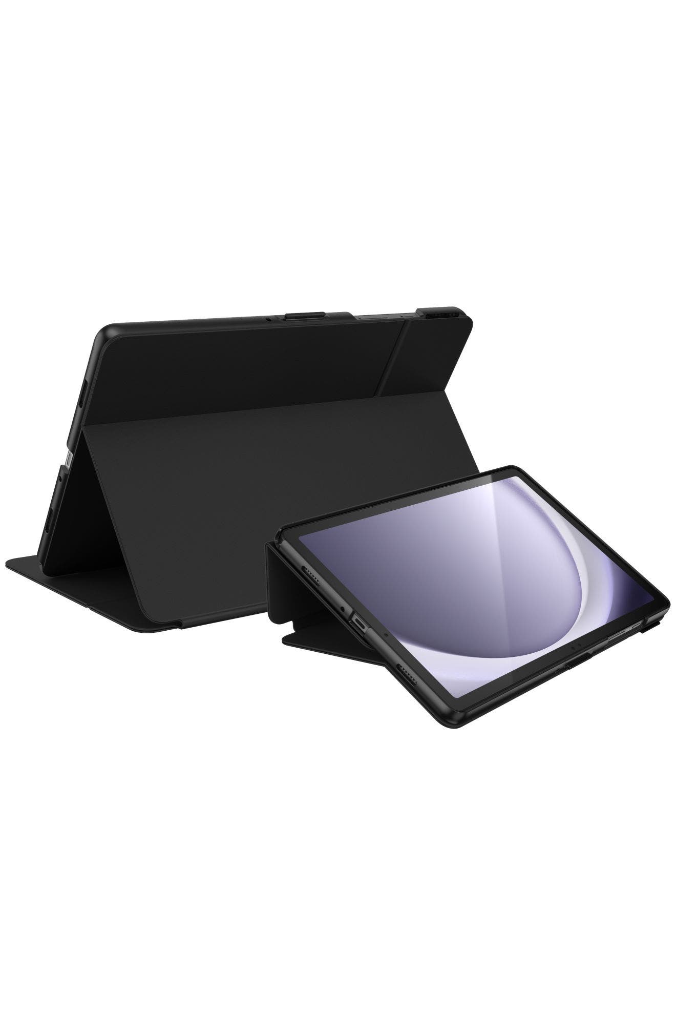 Speck Balance Folio Case for Samsung Galaxy Tab A9 Plus, Alternate, color, Black