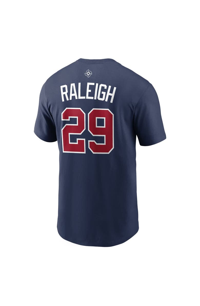Nike Men's Nike Cal Raleigh Navy USA Baseball 2026 World Baseball Classic Name & Number T-Shirt, Alternate, color, Navy