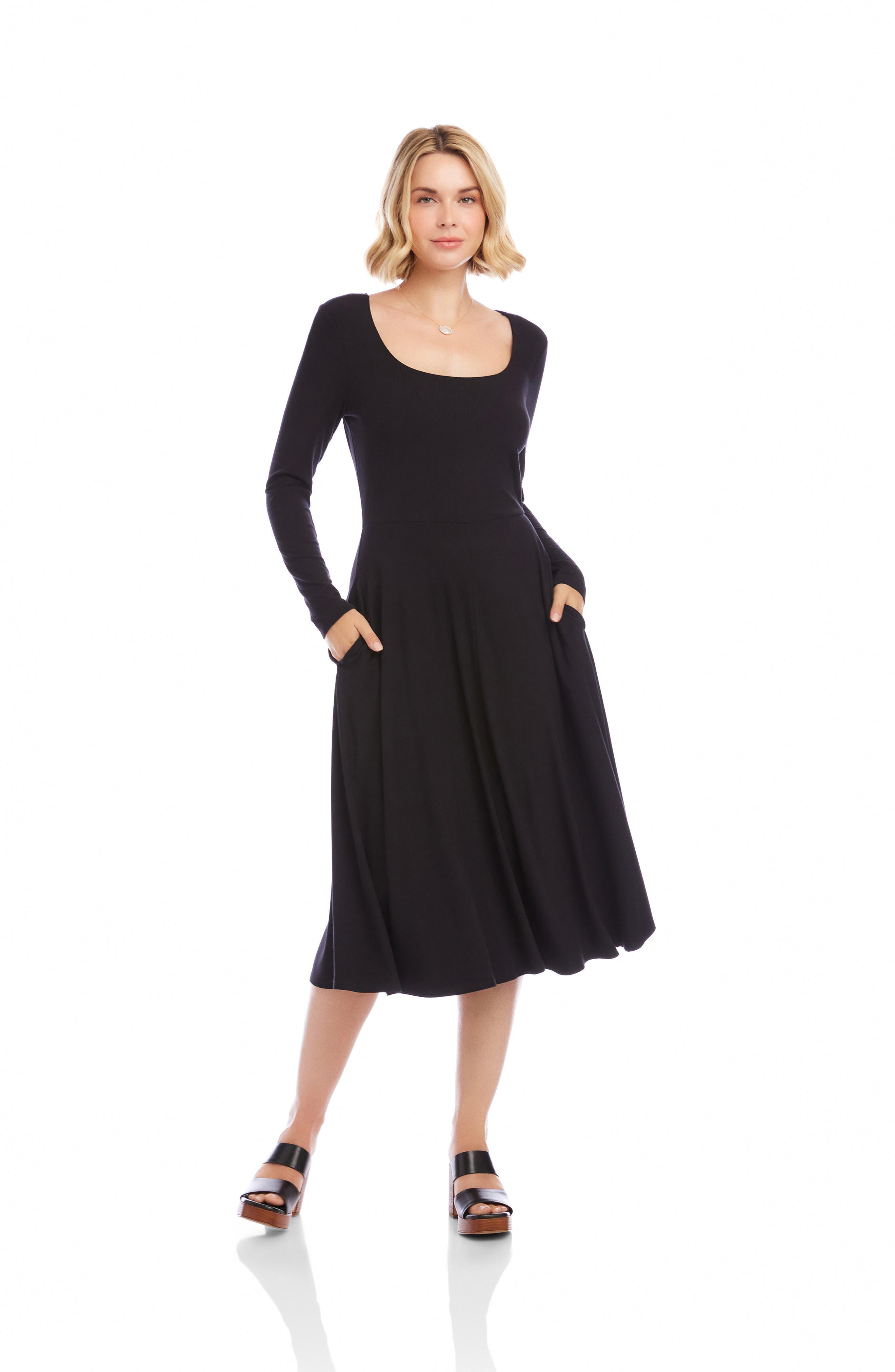 karen kane a line jersey dress Karen Kane Desert Zig Zag A Line Dress, S, Print