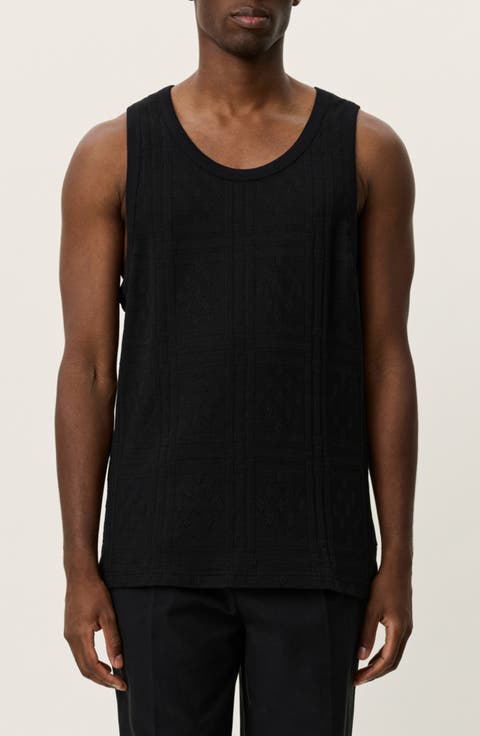 Huxley Cotton Blend Pointelle Tank