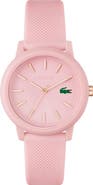 Lacoste 12.12 Silicone Strap Watch, 36mm