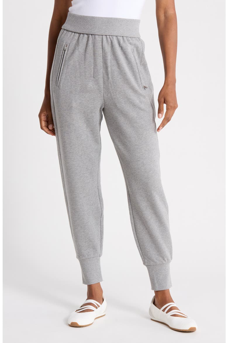 French Terry Joggers, Main, color, GREY MELANGE