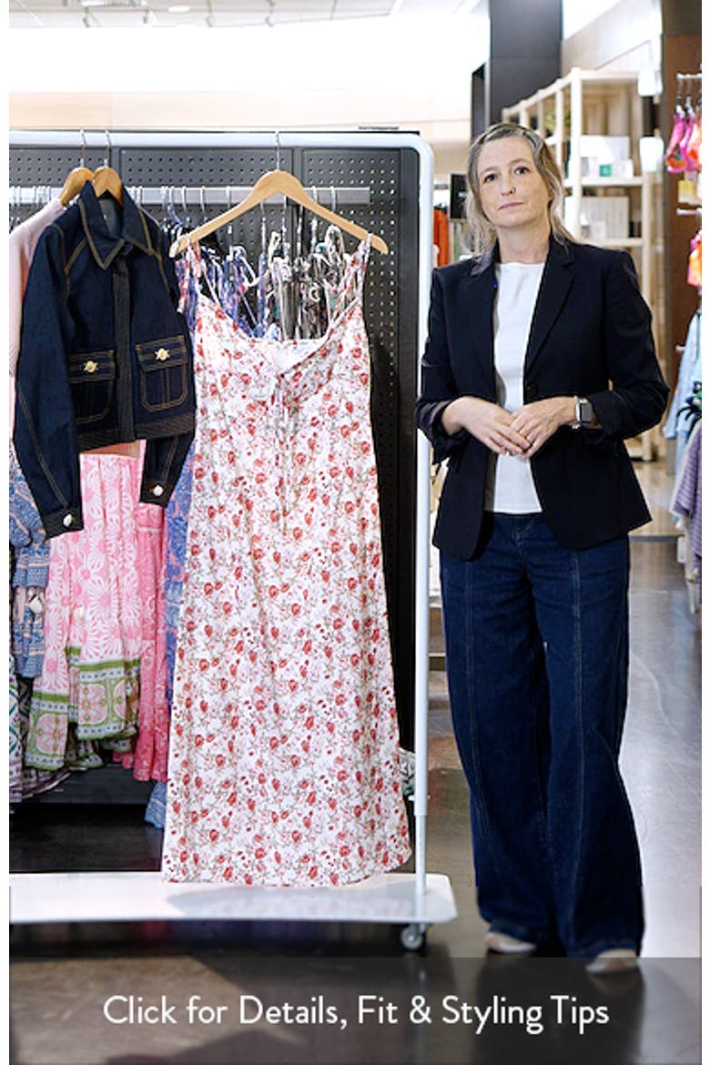 Imelda Tie Strap Midi Dress video