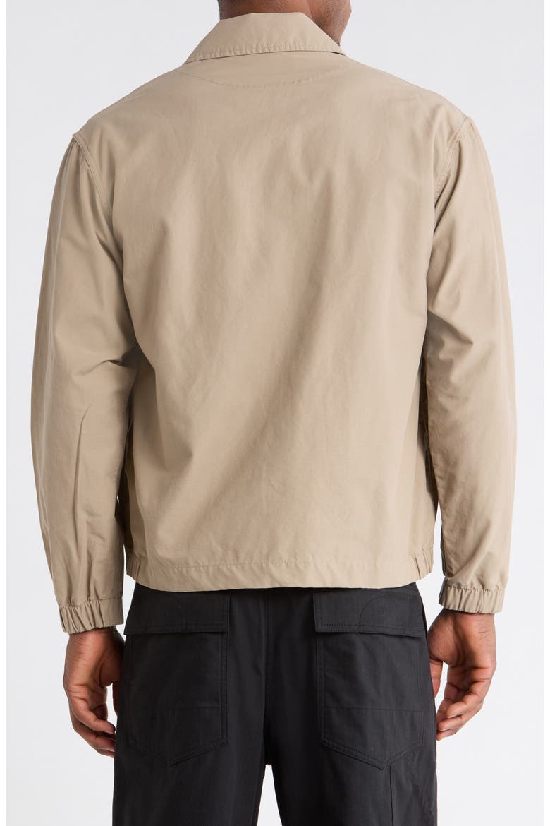 Harrington Light Dobby Cloth Water Resistant Tech Jacket, Alternate, color, GREIGE