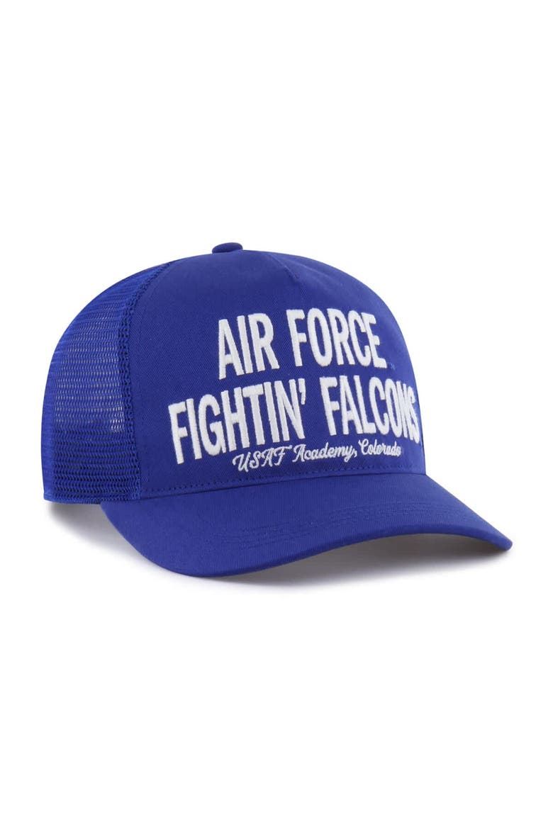 Men's '47 Royal Air Force Falcons Contemporary Hitch Trucker Adjustable Hat, Alternate, color, Royal