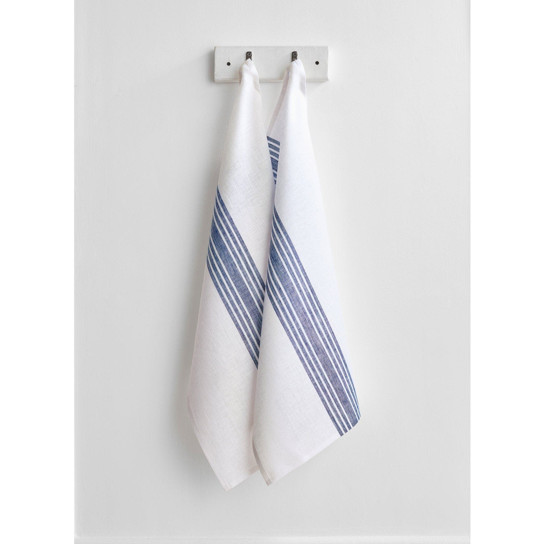 Navy and White
