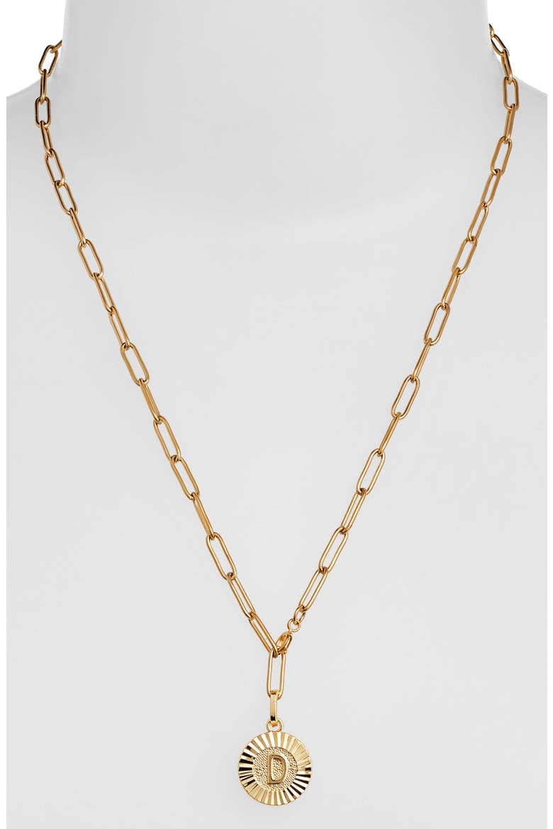Initial Medallion Y-Necklace, Alternate, color, GOLD - D