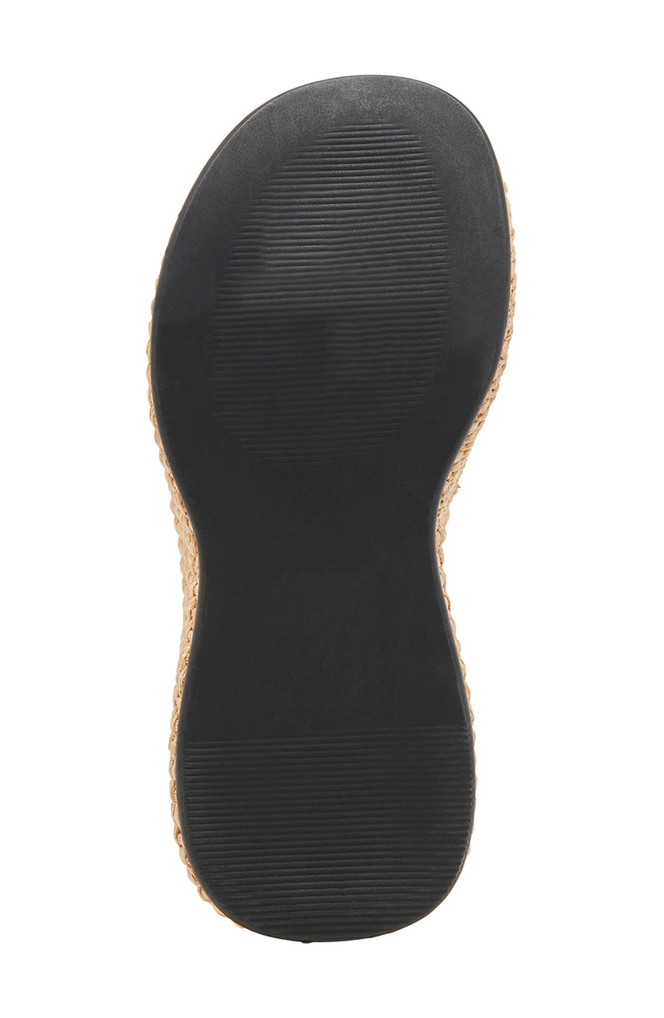 Dolce Vita Skylar Slingback Platform Wedge Sandal, Alternate, color, Black Leather