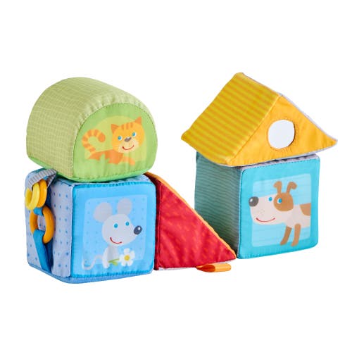 HABA HABA ANIMAL SOFT BABY BLOCKS FOR 6-12 MONTHS 