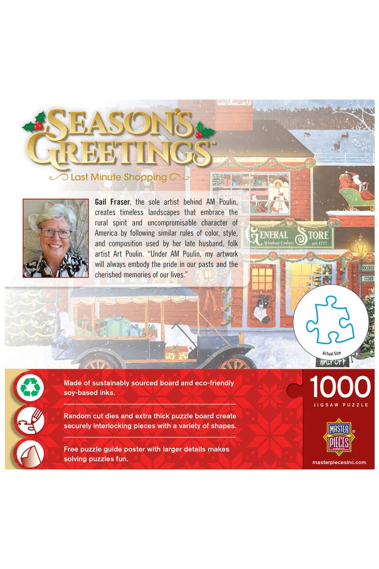 Last Minute Shopping 1000 Piece Puzzle, Alternate, color, Multicolor