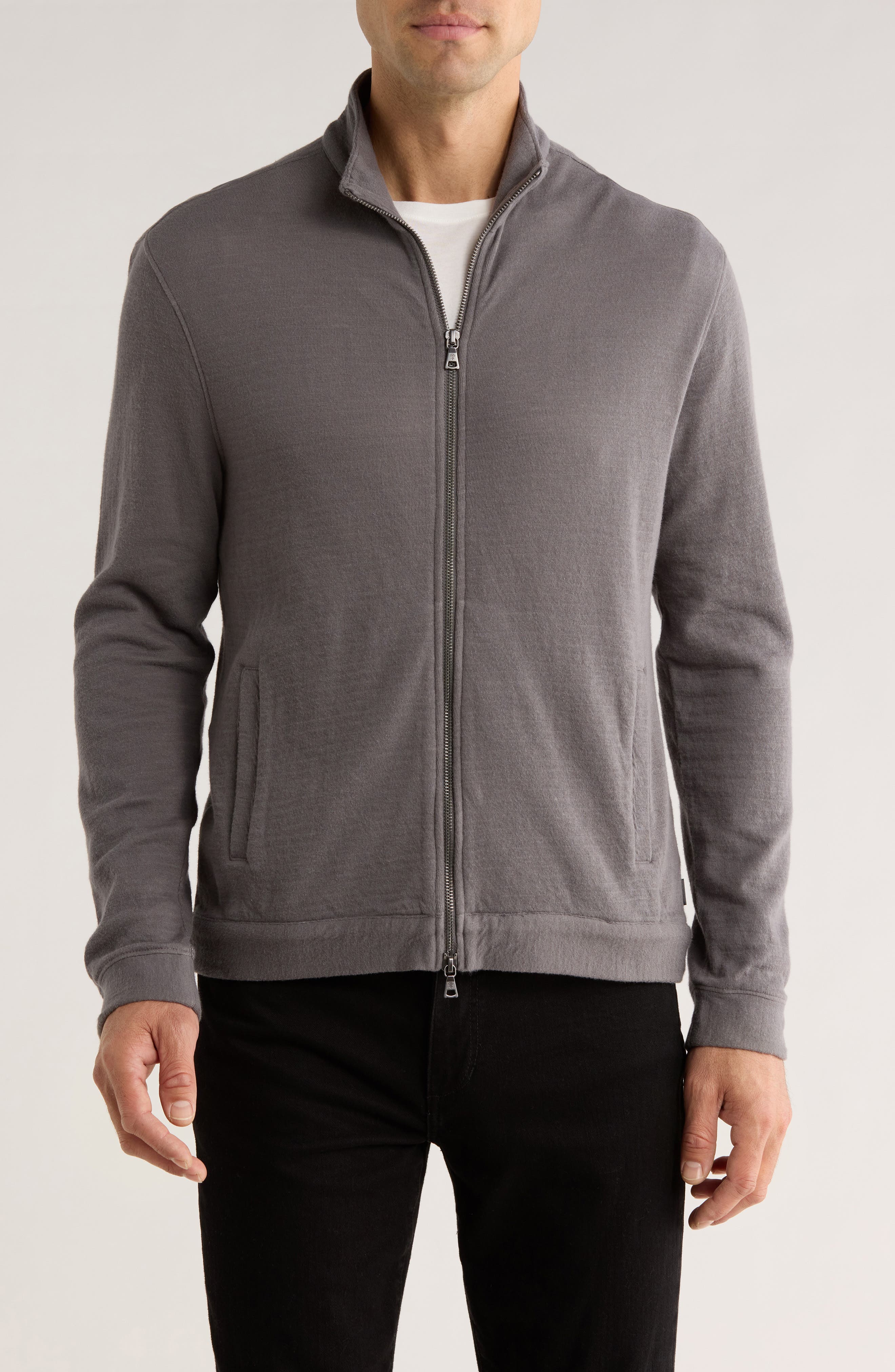 Antoine Double Knit Zip Jacket - image 3