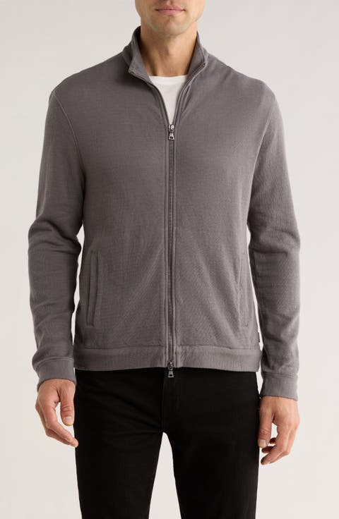 Antoine Double Knit Zip Jacket