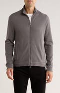 John Varvatos Antoine Double Knit Zip Jacket