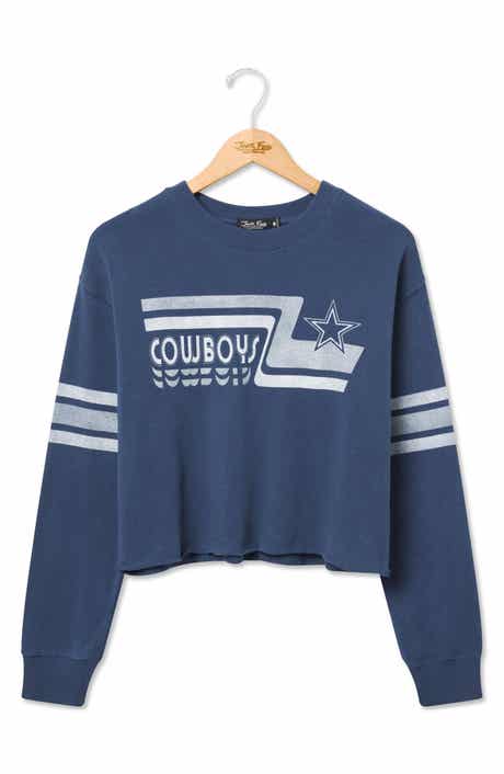 Cowboys Retro Graphic Cropped Sweatshirt