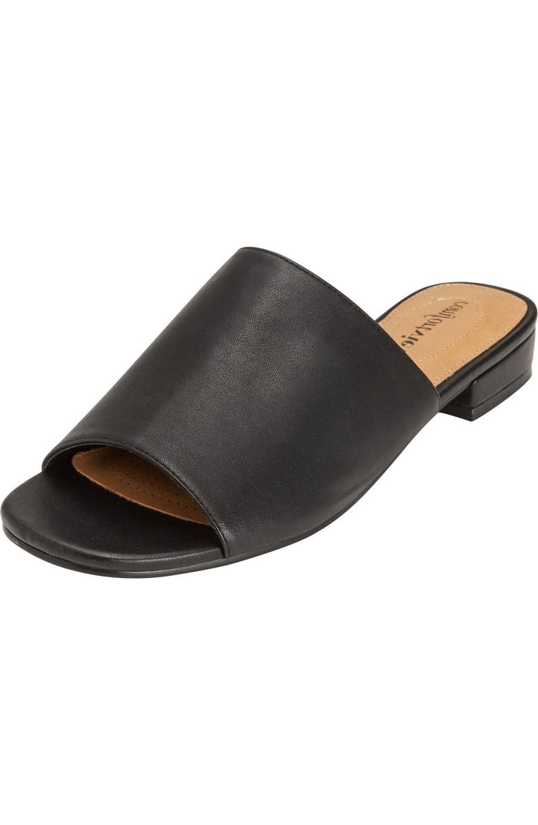 Comfortview The Sola Slip On Mule, Main, color, Black