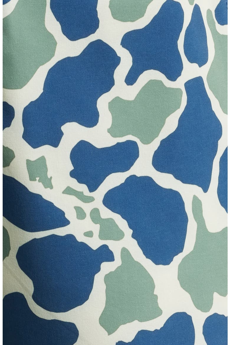 Standard Issue Water Repellent Swim Trunks, Alternate, color, BLUE CAMO