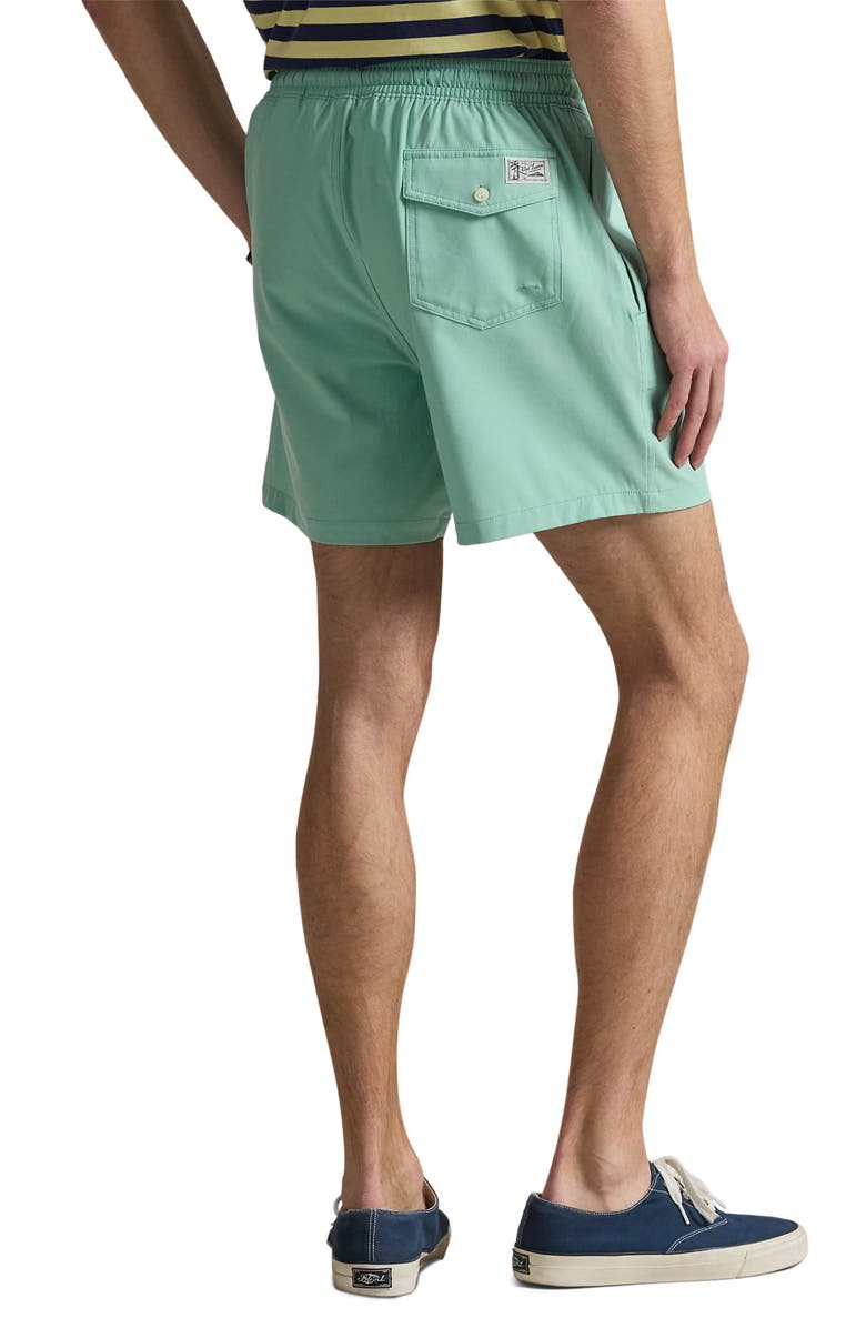 Polo Ralph Lauren Traveler Classic Swim Trunks, Alternate, color, Celadon