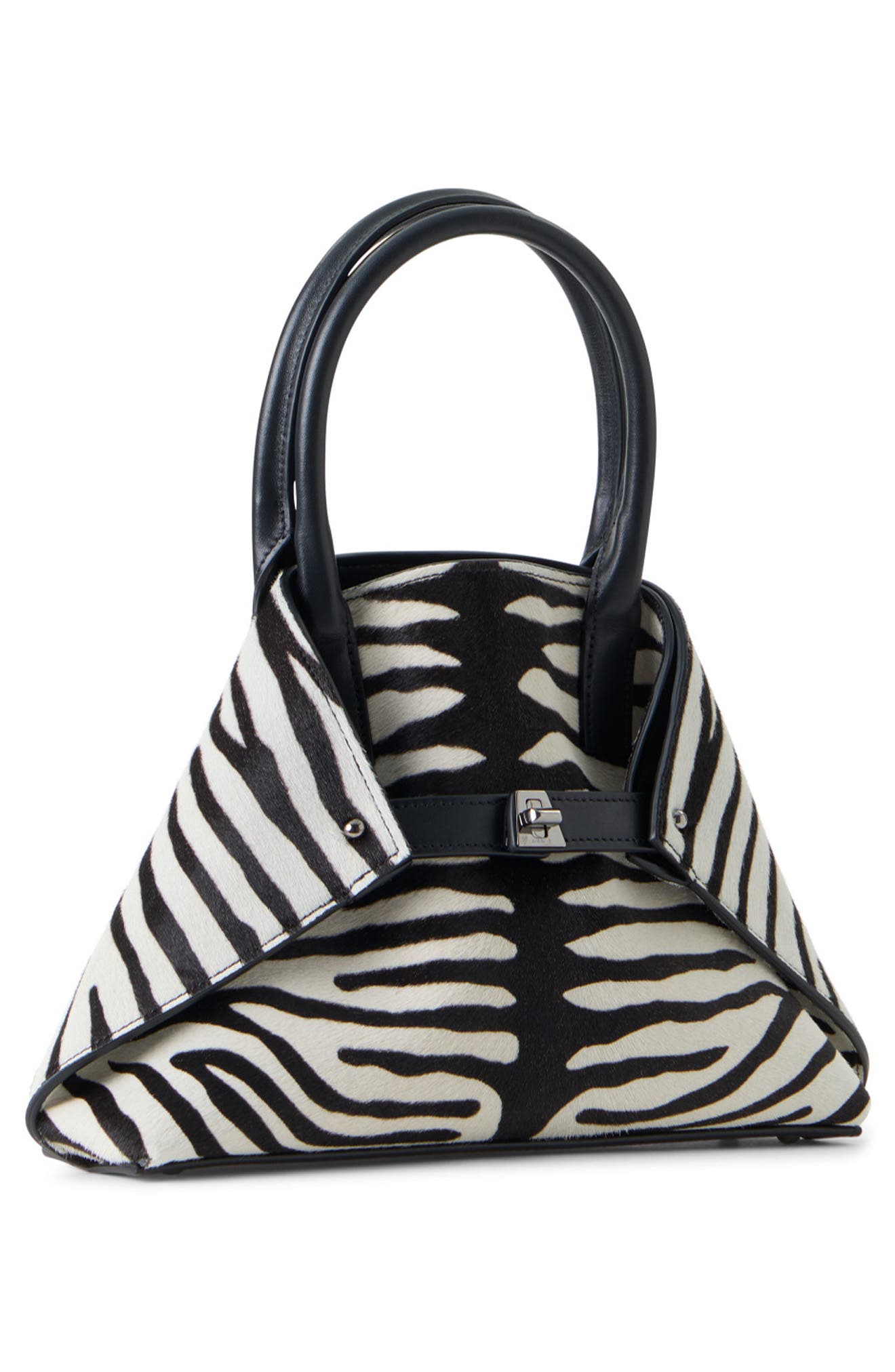 Little AI Convertible Tote, Alternate, color, ZEBRA STRIPES SMALL
