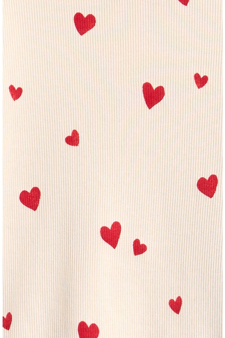Ruffle Heart Rib Top & Pants Set, Alternate, color, NEUTRAL