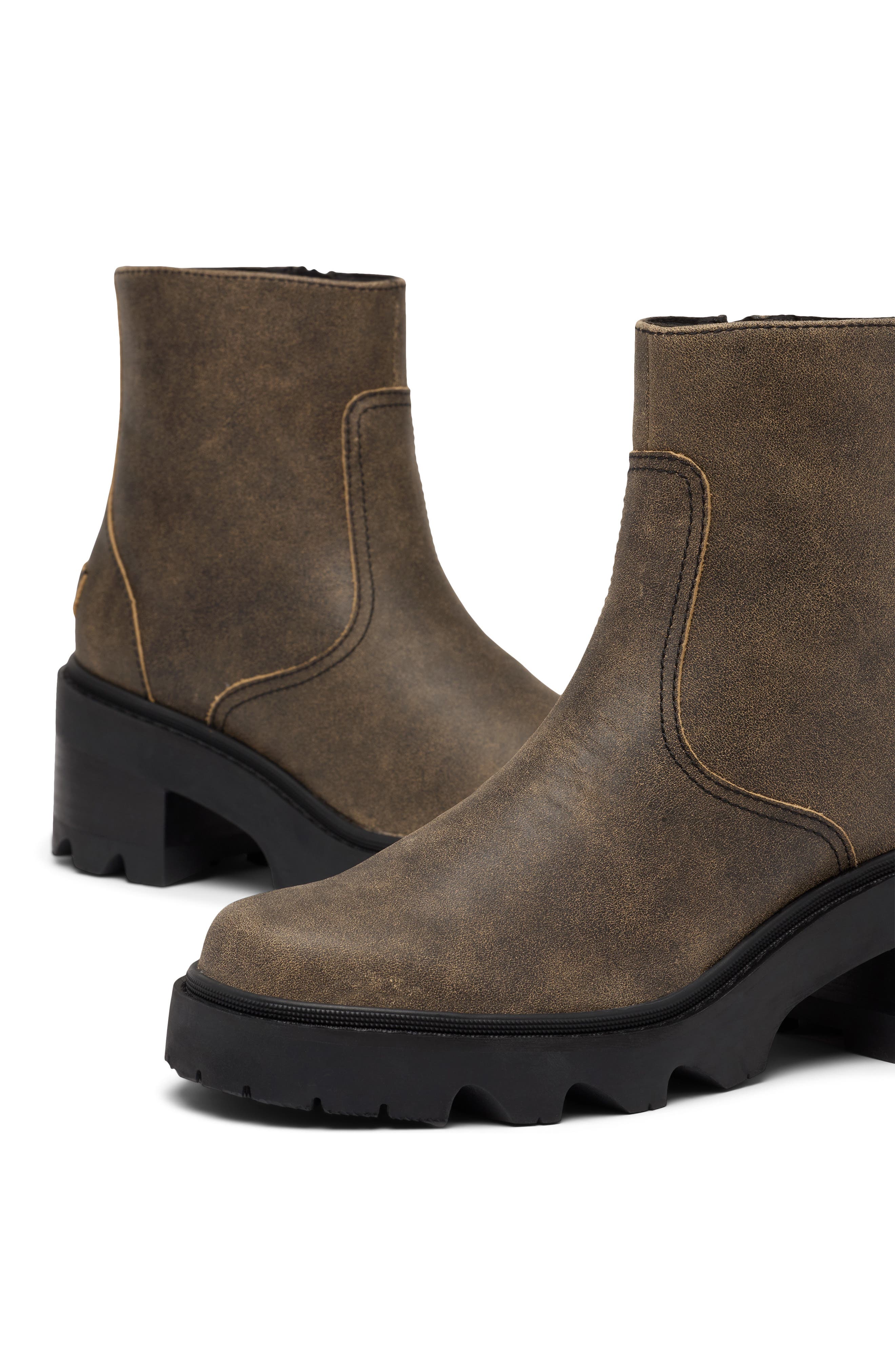 Joan Now Bootie, Alternate, color, CANOE/ BLACK