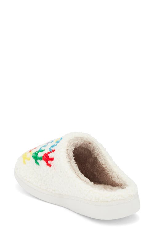 Mia Cozi Slipper In White