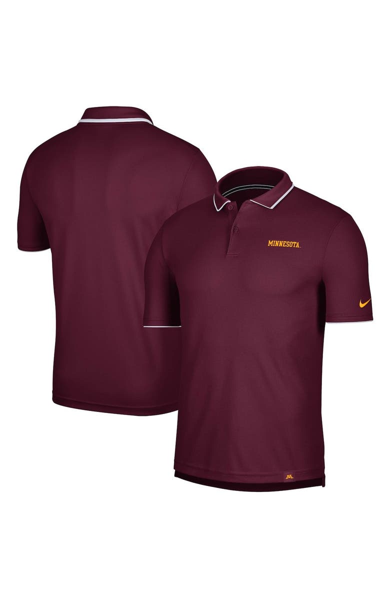 Nike Men's Nike Maroon Minnesota Golden Gophers Performance Polo, Main, color, 