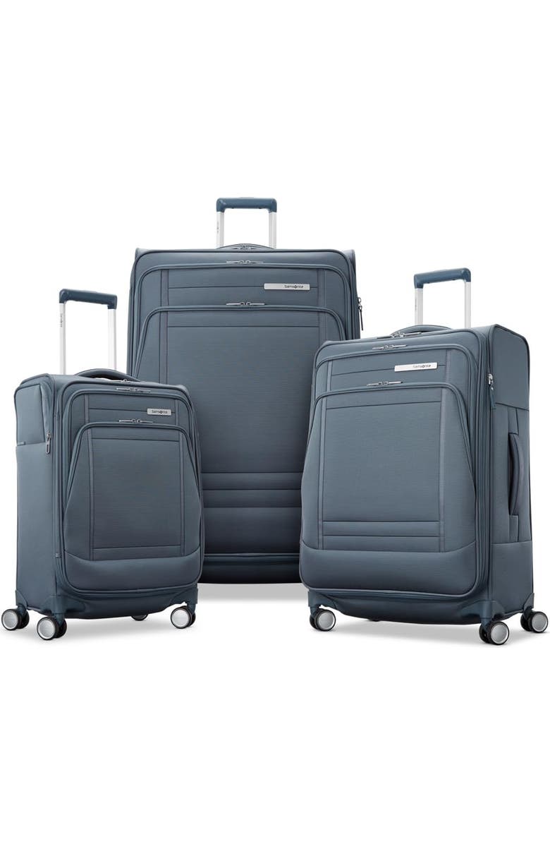 Samsonite UpLIFT 3-Piece Set (CO/MD/LG) Lightweight Softside Expandable Luggage, Main, color, Elemental Blue