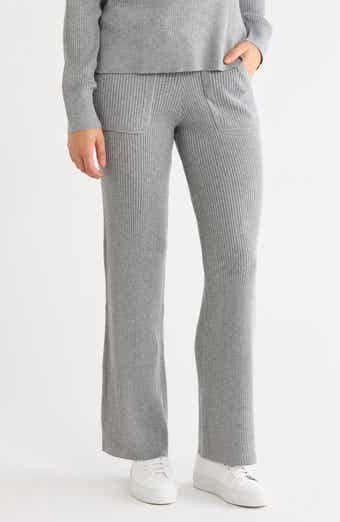 Georgie Rib Knit Wide Leg Pants